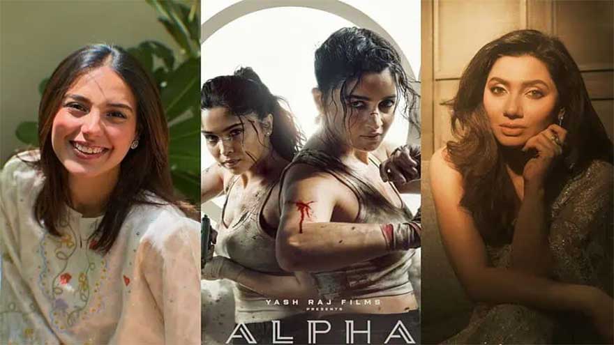 Promotional poster of Alpha amid online controversy over fake social media posts.