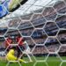 Spain midfielder Mikel Merino celebrates after scoring the winning goal against Belgium in the FIFA World Cup quarter-final.