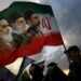 Iran's Supreme Leader Mojtaba Khamenei delivers a message during funeral ceremonies for Ayatollah Ali Khamenei.