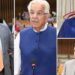 Senior federal ministers address the media while responding to Fazlur Rehman's comments about Pakistan's military martyrs.