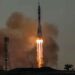 The Soyuz MS-29 spacecraft lifts off from Baikonur Cosmodrome on its mission to the International Space Station.
