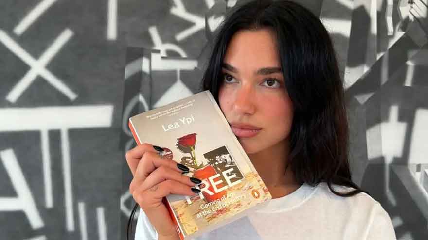 British singer Dua Lipa discusses Albania protests during her Service95 Book Club podcast.