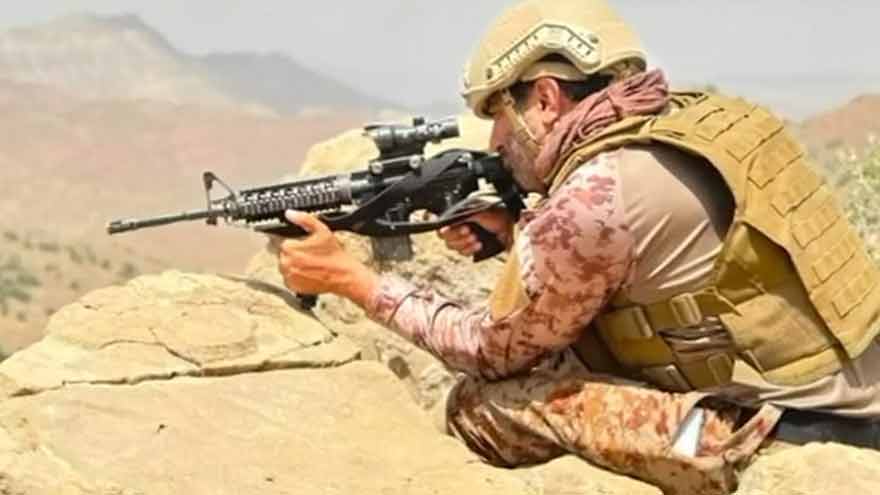 Pakistan security forces conduct Operation Shaban against militant hideouts in Balochistan.