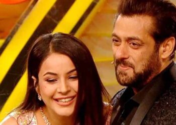 Indian actress Shehnaaz Gill speaks about her relationship with Salman Khan during an interview.