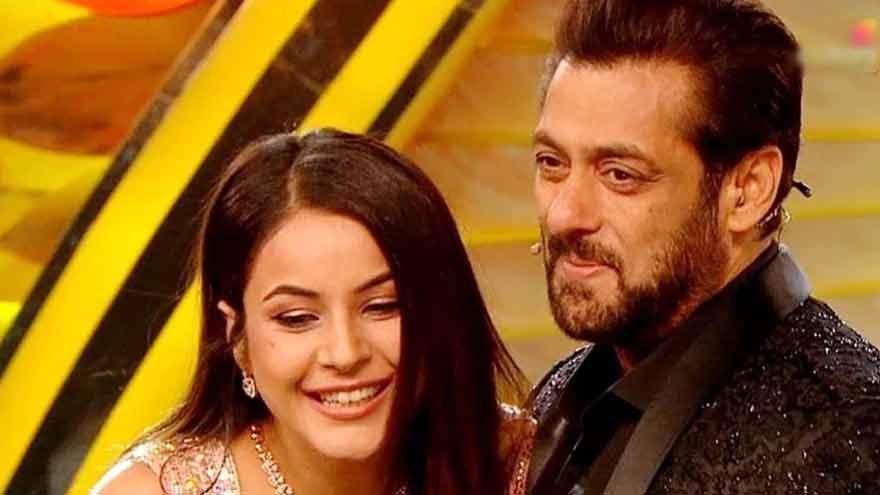 Indian actress Shehnaaz Gill speaks about her relationship with Salman Khan during an interview.