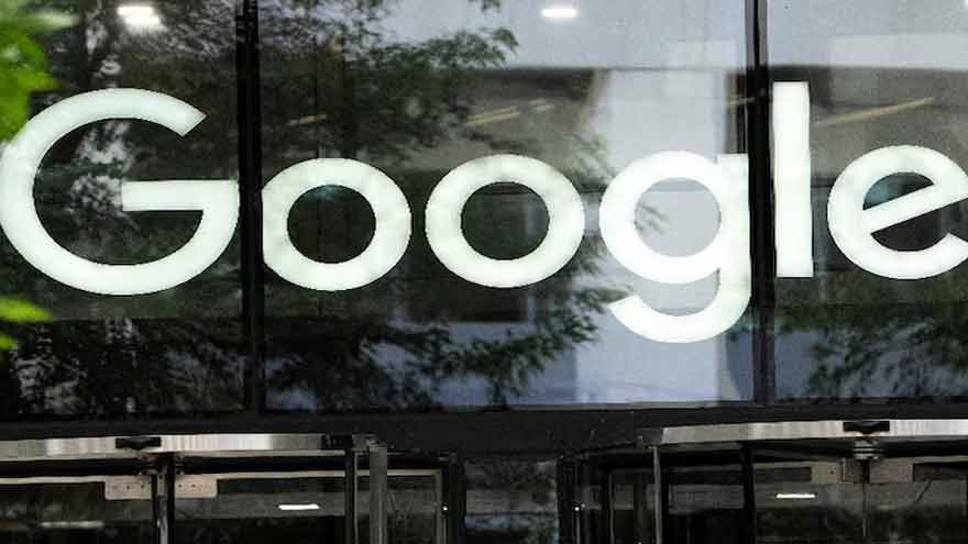 Google logo displayed as the company delays the launch of its Gemini 3.5 Pro artificial intelligence model.