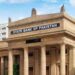 State Bank of Pakistan headquarters as the central bank reports Pakistan's FY2025-26 current account deficit.