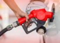Fuel pumps at a petrol station after the government maintained the petroleum levy despite increasing fuel prices.