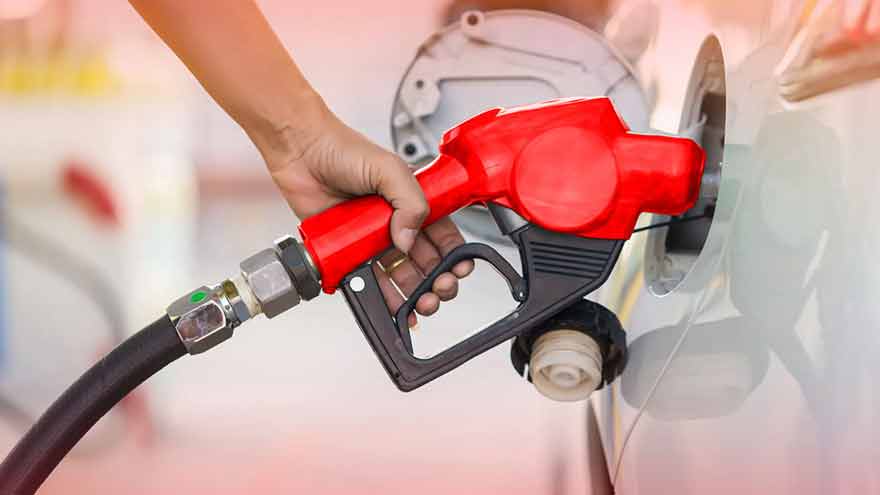 Fuel pumps at a petrol station after the government maintained the petroleum levy despite increasing fuel prices.