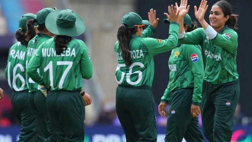 Pakistan Women cricket team players after the PCB announced the ODI and T20I squads for the Sri Lanka tour.