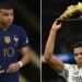 France captain Kylian Mbappe with the 2026 FIFA World Cup Golden Boot award.
