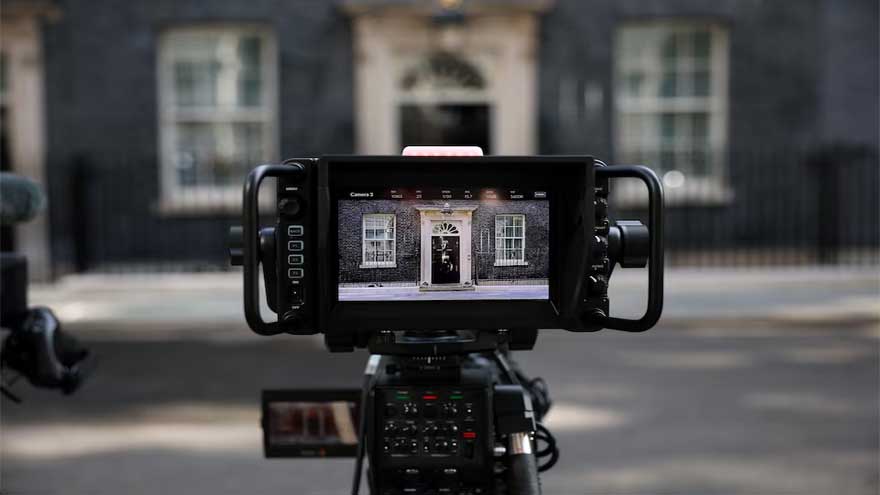 Andy Burnham ahead of taking office as the United Kingdom's prime minister.