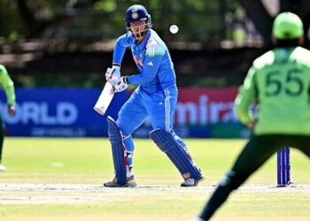 Pakistan cricket team ahead of the 2026 Asian Games cricket tournament.