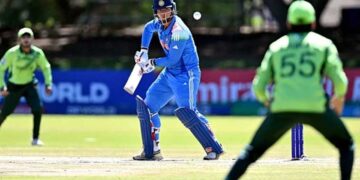 Pakistan cricket team ahead of the 2026 Asian Games cricket tournament.
