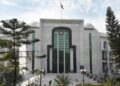 Federal Constitutional Court building ahead of hearings on petitions against KP Chief Minister Sohail Afridi.
