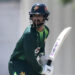 Pakistan batter Abdullah Fazal during a training session before the West Indies Test series.