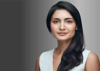 Swiss Pakistani executive Saadia Zahidi following her appointment as the first female director-general of the International Air Transport Association.