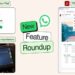 WhatsApp displayed on an iPad with new features, including direct account registration, PDF tools and music sharing.