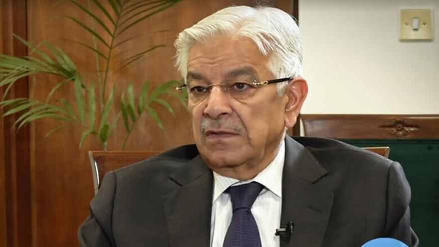 Pakistan Defence Minister Khawaja Asif issues a statement rejecting India's comments on Kashmir and reaffirming Pakistan's position.
