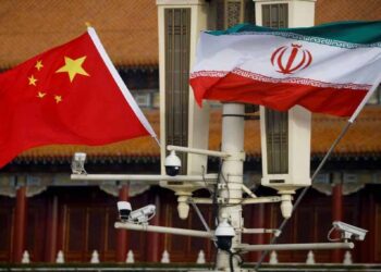 A Chinese-made shoulder-fired air-defence missile system displayed during a military exhibition, following reports of a supply deal with Iran.