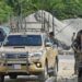 Pakistani security forces carry out a joint counter-terrorism operation in the Shalkho Sar area of Swat's Kabal tehsil.