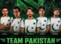 Pakistan's Dota 2 team celebrates after securing qualification for the Esports Nations Cup 2026 Main Event with a win over India.