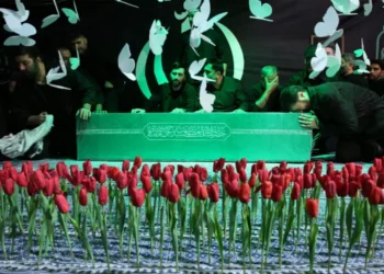 Mourners gather in Tehran as Iranian authorities prepare nationwide funeral ceremonies for Ayatollah Ali Khamenei following unverified reports of his death.