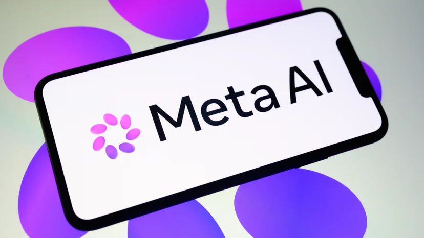 Meta logo displayed alongside Instagram branding following the withdrawal of its AI image-generation feature.