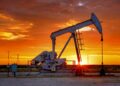 Oil tanker sailing through the Strait of Hormuz amid global energy market concerns.