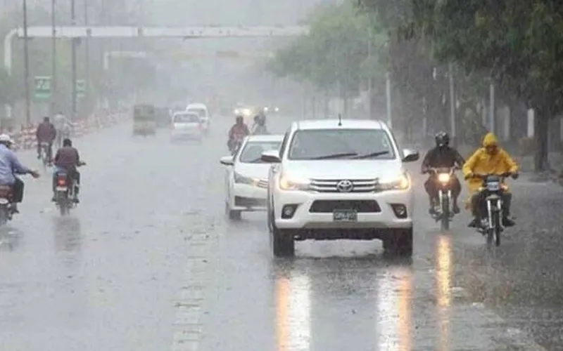 Dark monsoon clouds gather over northern Pakistan as the PMD issues warnings for heavy rainfall, flash floods and landslides.
