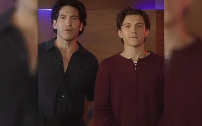 Tom Holland and Jon Bernthal share a video message for Pakistani fans before the release of Spider-Man: Brand New Day.