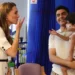 Princess Kate speaking with children, families and healthcare staff during her visit to Evelina London Children’s Hospital in London.