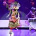 Performers present traditional Sri Lankan dances during the Kanya cultural event at the Arts Council of Pakistan Karachi.