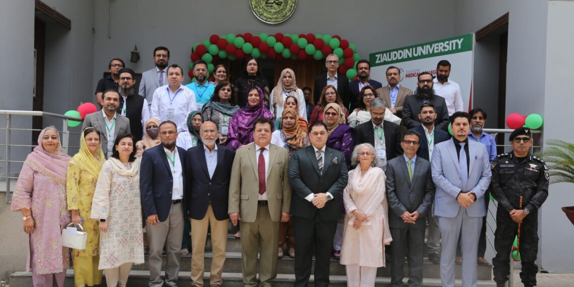 Speakers and researchers attend PharmaCon 2026 at Ziauddin University to discuss pharmacology research and therapeutic innovation.