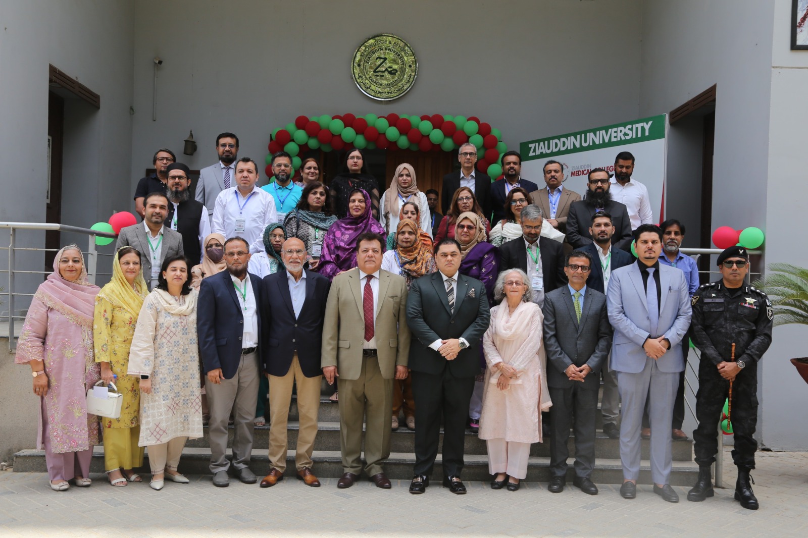 Speakers and researchers attend PharmaCon 2026 at Ziauddin University to discuss pharmacology research and therapeutic innovation.