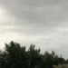 Cloudy skies over Karachi as the Meteorological Department forecasts pleasant weather and light drizzle.
