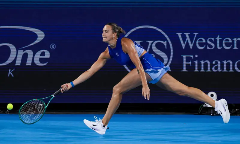 Aryna Sabalenka and Alexander Zverev at the Cincinnati Masters