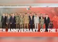 Field Marshal Asim Munir and Chinese Ambassador Jiang Zaidong attend the PLA's 99th founding anniversary ceremony at GHQ Rawalpindi.