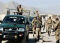 Security forces during an intelligence-based counterterrorism operation in Lakki Marwat, Khyber Pakhtunkhwa.