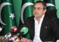 Federal Minister for Energy Owais Leghari addressing the Battery Storage Flexibility 2026 Conference in Islamabad.