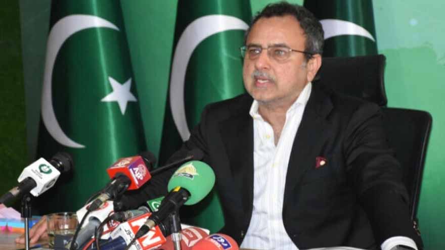 Federal Minister for Energy Owais Leghari addressing the Battery Storage Flexibility 2026 Conference in Islamabad.