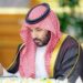 Saudi Crown Prince Mohammed bin Salman chairs a Saudi Cabinet meeting discussing regional diplomacy and security.