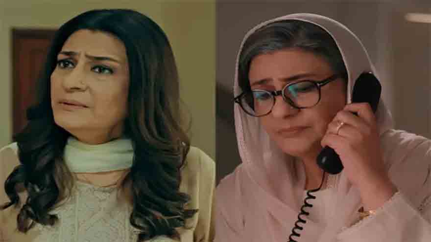 Veteran actor Saba Hameed appears in Pakistani television dramas that have reignited discussions about age-appropriate casting.