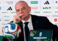 FIFA President Gianni Infantino attends a leadership meeting in Rabat, Morocco, following the World Cup rights controversy.