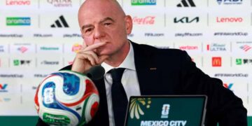 FIFA President Gianni Infantino attends a leadership meeting in Rabat, Morocco, following the World Cup rights controversy.