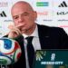 FIFA President Gianni Infantino attends a leadership meeting in Rabat, Morocco, following the World Cup rights controversy.
