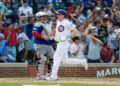Alex Bregman hits a two-run homer during the Cubs’ 3-2 win over the Toronto Blue Jays.