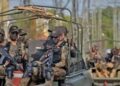 Pakistan security forces during a counterterrorism operation in South Waziristan and Dir districts.