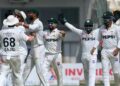 Pakistan Test cricket squad departing for England ahead of the Test series.