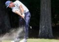 Jackson Koivun celebrates after securing the final FedEx Cup playoff position